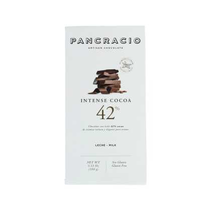 Pancracio | Chocolat avec lait 42% premium (100 g)
