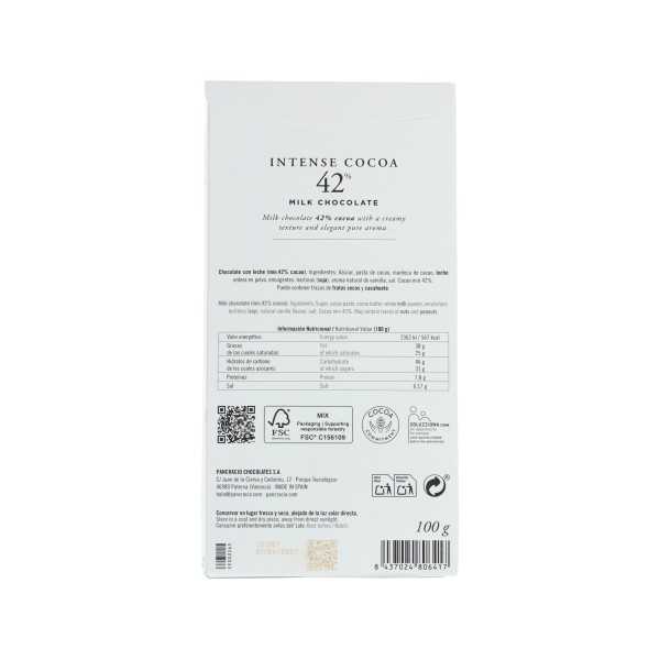 Pancracio | Schokolade mit Milch 42% Premium (100 g)