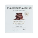 Chocolate tablet with milk 42% premium (40 g) | Pancracio