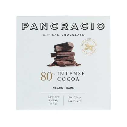 Pancracio - dark chocolate intense cocoa 80% - 40 g - Chocolate - Pancracio 2