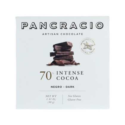 Pancracio | Cioccolato nero 70% intenso cacao 40g