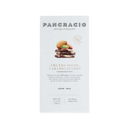 Pancracio | Cioccolato con frutta secca caramellata 100g