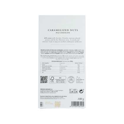 Pancracio | Schokolade mit karamellisierten getrockneten Früchten 100g 2