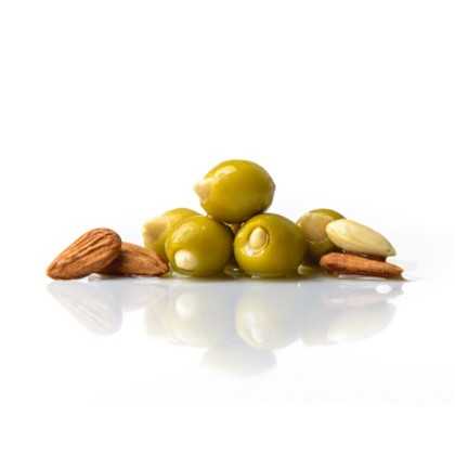 Manzanilla Olives Stuffed with Almonds - Triana Olivas Amphora 300 g - Olives - Torremar 2