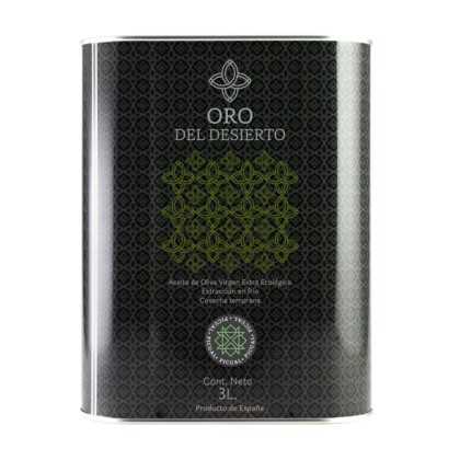 Organic Olive Oil Oro del Desierto Picual 3 liter can - Organic olive oil - Oro del Desierto