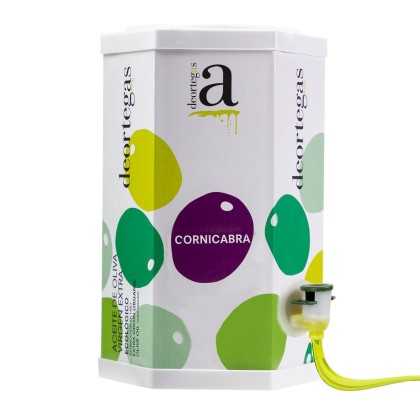 Organic Olive Oil Deortegas Cornicabra 2 Liter Bag in Box - Organic olive oil - Deortegas 2