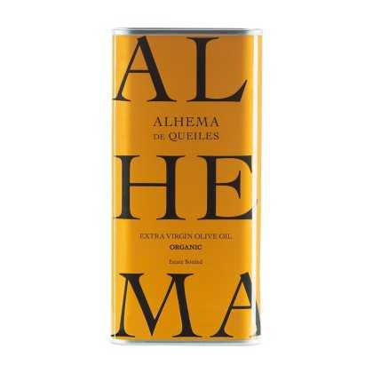 Organic Olive Oil Alhema de Queiles 3 Liter Canister - Organic olive oil - Hacienda Queiles