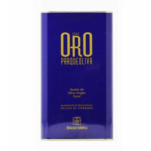 Olive Oil Parqueoliva serie Oro 3 Liter Canister - Olive oil - Almazaras de la Subbetica