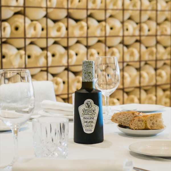 Aceite de Oliva Ecológico Verde Esmeralda Imagine Organic Picual 500 ml - Aceite de oliva virgen extra - Verde Esmeralda
