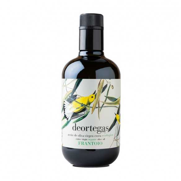 Aceite de Oliva Ecológico Deortegas Frantoio 500 ml - Aceite de oliva virgen extra - Deortegas