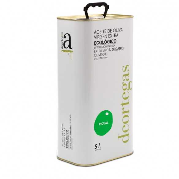 Bio-Olivenöl Deortegas Picual 5 Liter Kanister