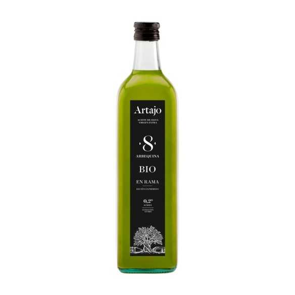 Natural Organic Olive Oil Artajo 8 Unfiltered 1 Liter - Unfiltered - Artajo