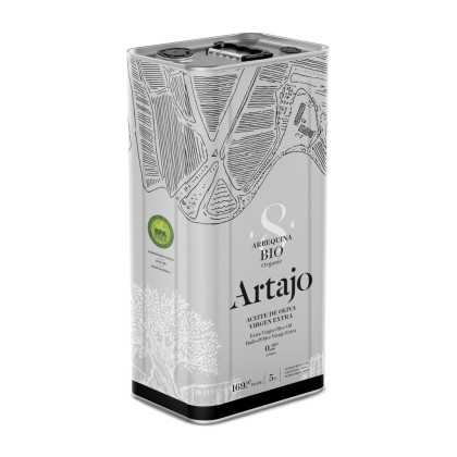 Organic Olive Oil Artajo 8 Arbequina 5 Liter Canister - 5 liter canister - Artajo 2