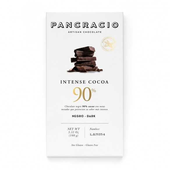 Pancracio - chocolat noir cacao intense 90% - 100g
