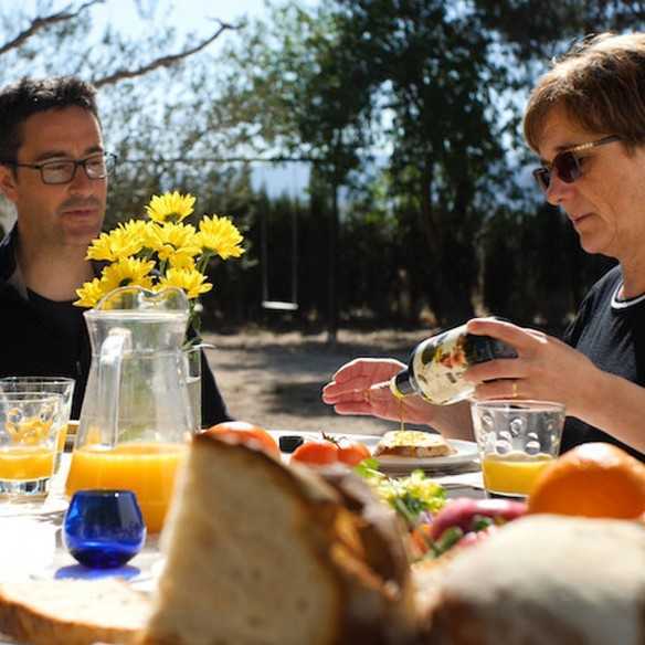 Deortegas Olivenöl zum Picknick