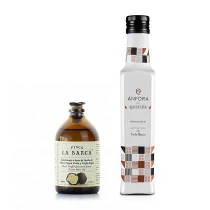 Truffle Lover - Set of truffle flavoured Extra Virgin Olive Oil - Truffle olive oil -