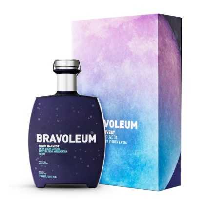 Estuche de regalo de aceite de Oliva Bravoleum Night Harvest Picual 700 ml - Olive oil - Bravoleum