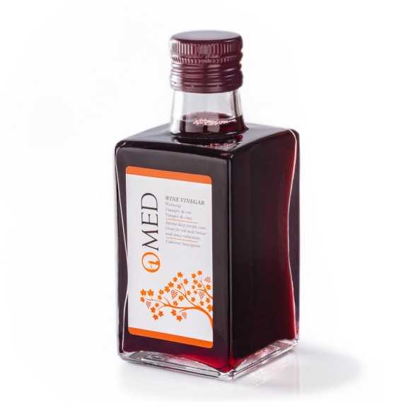 O-Med Vinagre de vino Cabernet Sauvignon 250 ml O-Med Cabernet Sauvignon wine vinegar 250 ml - Vinegar - O-Med