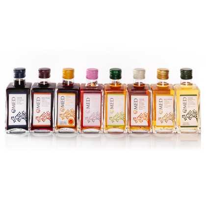 O-Med Essig Set aus 8 Flaschen edelster Essige mit je 250 ml - Essig - O-Med