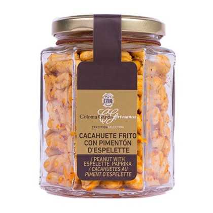 Gesalzene Erdnüsse mit Spelette-Paprika - Coloma García Artesanos - 170 g - Nüsse - Coloma García Artesanos