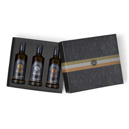 Olive Oil Gift box - Casas de Hualdo - Cornicabra 500ml- Picual 500ml- Arbequina 500ml - Olive oil - Casas de Hualdo