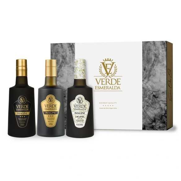Olive Oil Verde Esmeralda Imagine Pack de Regalo 3 X 500 ml - Olive oil - Verde Esmeralda