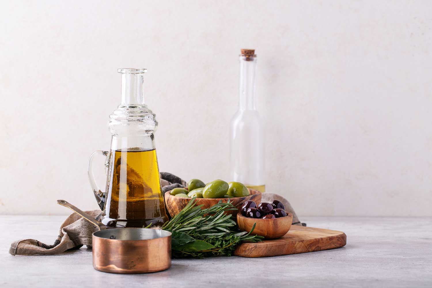 Bio Olivenöl in der Küche