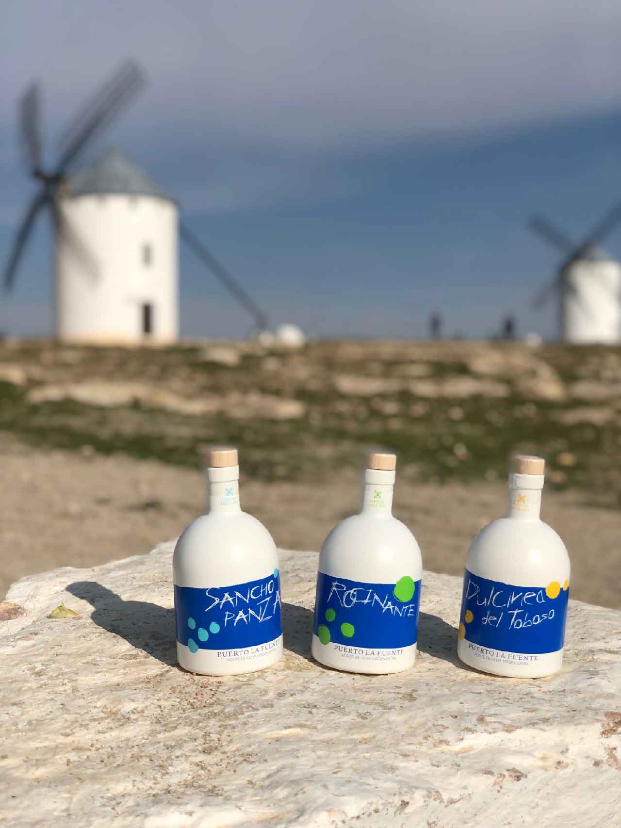 Oliwa z oliwek Puerto la Fuente z Kastylii la Mancha