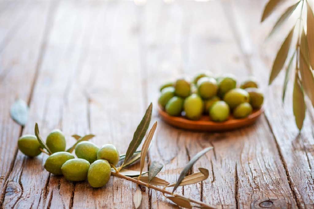 Leckres Olivenöl aus guten Oliven