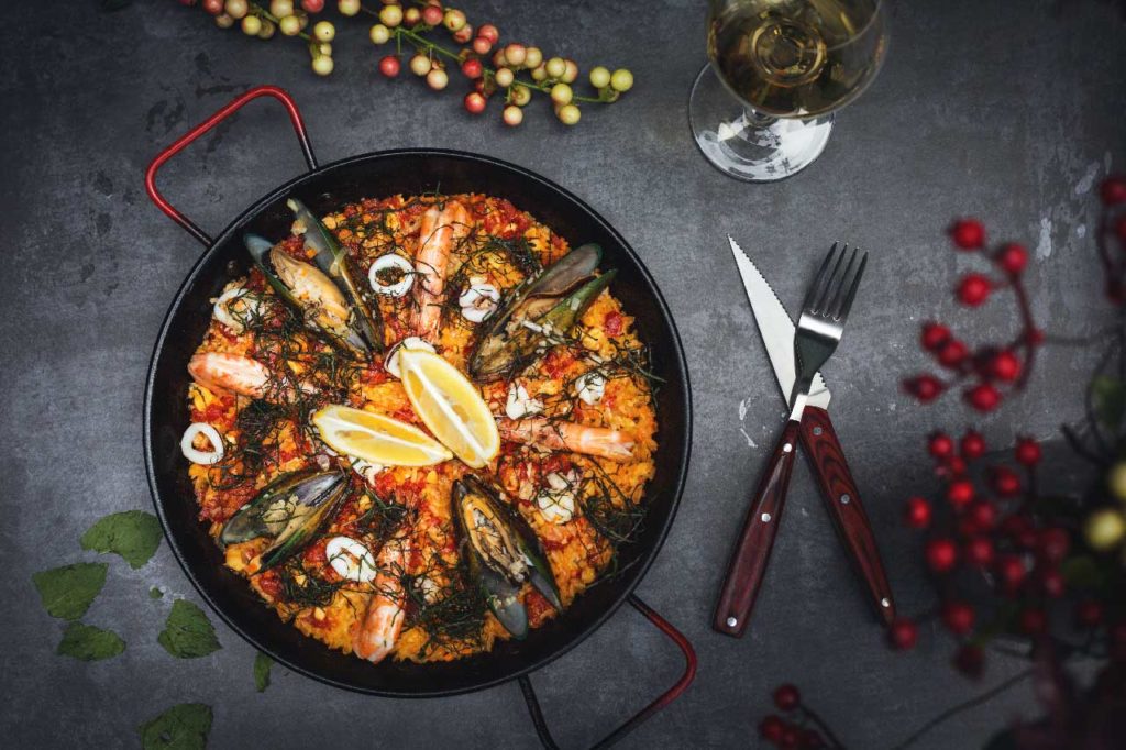 Paella aus Spanien